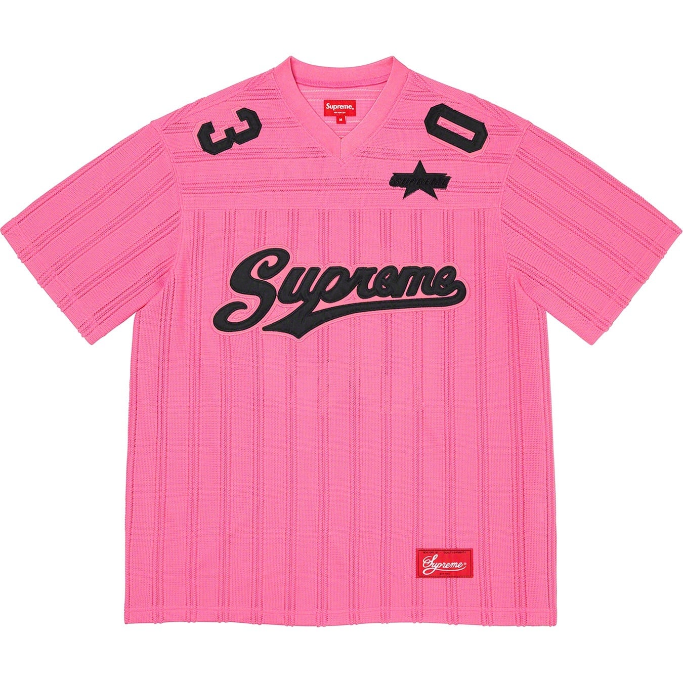 Mesh Stripe Football Jersey view 8